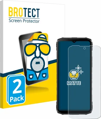 Produktbild von 2x BROTECT Schutzfolie für Doogee Blade 10 Ultra Displayschutz Displayschutzfolie Folie Matt Entspiegelungsfolie