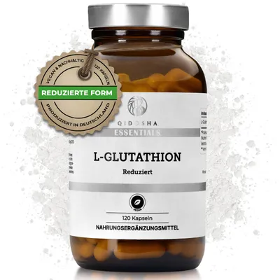 QIDOSHA L Glutathion reduziert 500mg je Kapsel, 12… – Bild 1