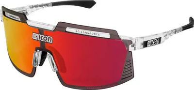 Produktbild von Scicon Aerowatt Foza Sonnenbrille Durchsichtig Clear/CAT0 + Multimirror Red/CAT3 Durchsichtig Clear/CAT0 + Multimirror Red/CAT3