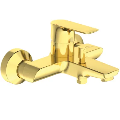Produktbild von Ideal Standard Badearmatur Connect Air Aufputz, Ausladung 174mm A7033A2 Brushed Gold