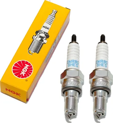 Produktbild von Zündkerzen Set NGK 2x IMR8C-9HES Iridium-Zündkerze entstört, 19,0mm Langgewinde Ø 10,0mm Hex 16,0mm, Elektrodenabstand 0,90mm, Wärmewert 8, 5990