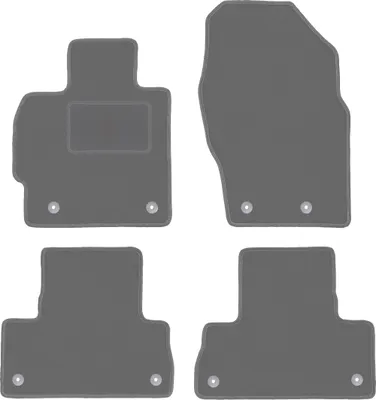 Produktbild von Graphit-Fußmatten für: Mazda CX-7 SUV (2009-2012)