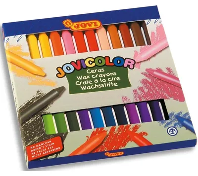 Obrázok produktu pre Jovi Jumbo Wax Crayons Voskovky 24 ks