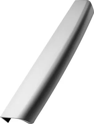 Produktbild von Furnipart Griffleiste chrom glänzend LA256mm - moderner Möbelgriff Breite 320mm, Zinkdruckguss Edelstahl-Effekt