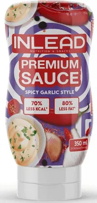Produktbild von Inlead Premium Sauce (350ml) Spicy Garlic Style - Funktionelle Lebensmittel - Soßen/Sirupe