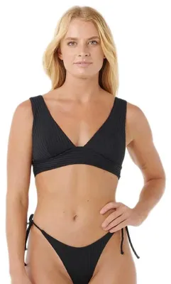 Produktbild von Rip Curl Premium Surf D-dd Deep V Bikinioberteil Schwarz XL Frau Schwarz XL