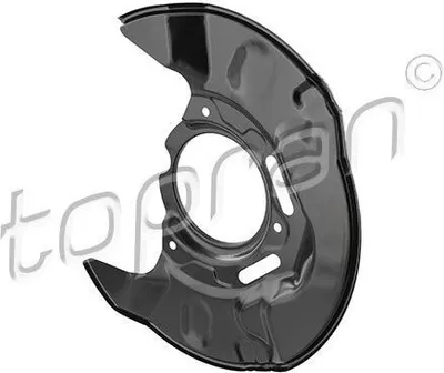 Produktbild von TOPRAN Spritzblech Bremsscheibe für TOYOTA COROLLA (ZZE12, NDE12, ZDE12) Vorne Rechts 600 853 Ankerblech