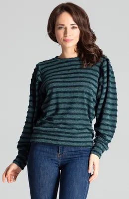 Imagen del producto de Lenitif. Camisa de mujer Dacre, color verde, talla S/M