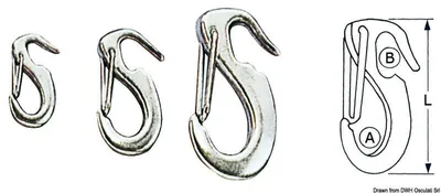 Immagine prodotto di Steccone in acciaio inox 65 mm , 1 pezzo