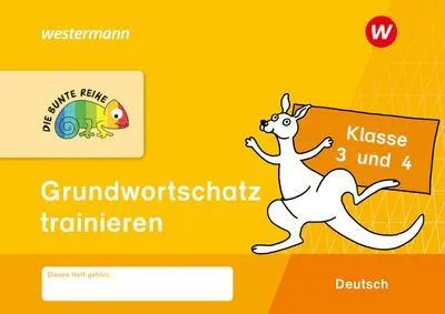 Immagine prodotto di DIE BUNTE REIHE - Deutsch. Klasse 3 und 4. Grundwortschatz trainieren