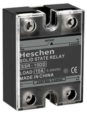 Solid-State-Relais SSR-10DD, DC/DC, 10 A, 24-220 VDC