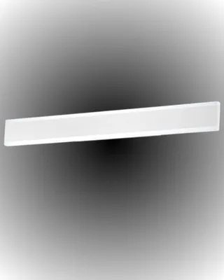 Produktbild von 32-W-LED-Wandleuchte, 81,5 cm, weißes Aluminium, mit Farbtemperaturwahlschalter (3000 K/4000 K/6000 K) und satiniertem Diffusor - Perenz