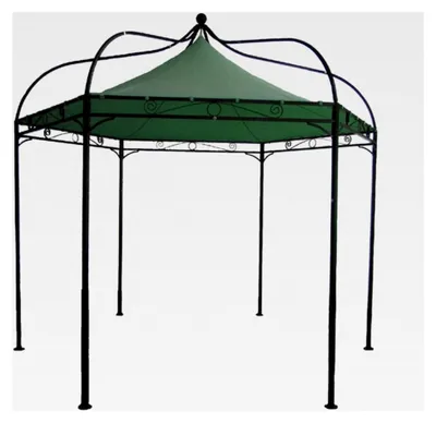 Produktbild von Ersatzdach für Pavillon Modena grün aus Polyester mit PVC-Beschichtung