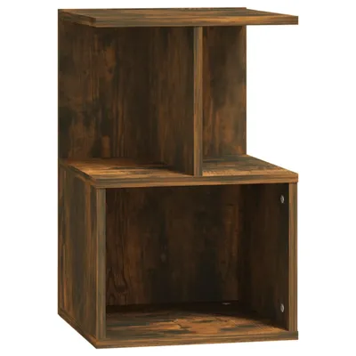 Zdjęcie produktu dla vidaXL Stolik nocny dąb wędzony 35x35x55 cm materiał drewnopochodny
