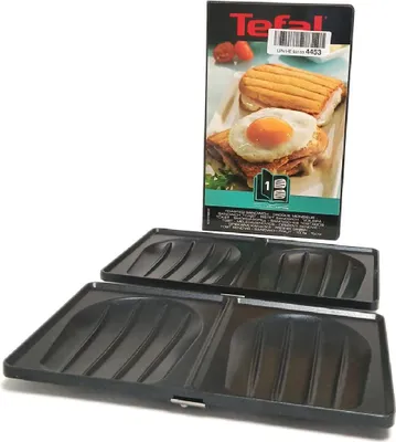 Zdjęcie produktu dla Tefal XA800112, Płytka wymienna, Czarny, Tefal Snack Collection/SnackTime, 242 mm, 155 mm, 44 mm