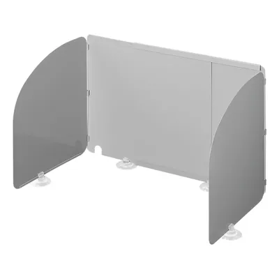 Immagine prodotto di Paravento cottura in acciaio 3 pezzi pieghevole ed allungabile 32/62 x 28,5 x 25 cm