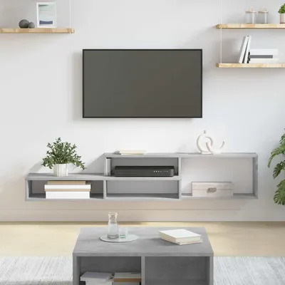 Produktbild von Möbel WandTVStand 150x25x28,5cm Holzwerkstoff - TV-Schränke &4510