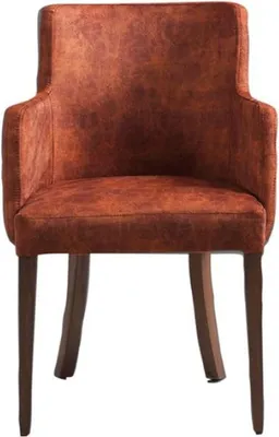 Produktbild von Stuhl Design Wohnzimmer Esszimmer Echtes Holz Stühle Polster mit Armlehne Neu