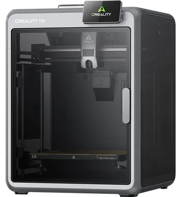 Obrázok produktu pre Creality K2 3D, Ethernet / LAN pripojenie, USB vstup, Sklenený priezor