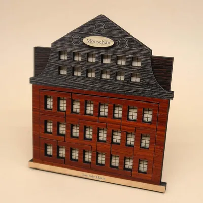 Produktbild von DAS ROTE HAUS - großes Holzpuzzle
