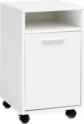 Zdjęcie produktu dla Kontener rolkowy wl5.928 biały 33x60x38 cm szafka biurowa | Wohnling