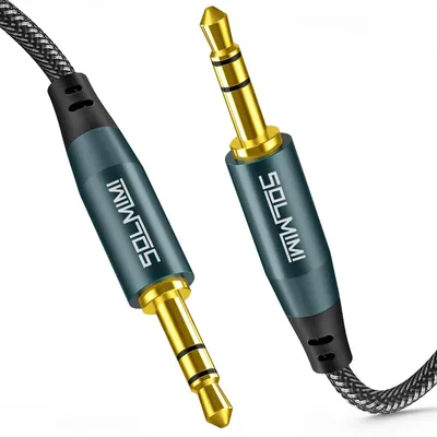 Immagine prodotto di Cavo audio stereo da 3,5 mm (maschio) a 3,5 mm (maschio), lunghezza 1,2 metri