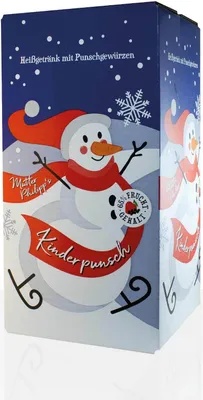 Produktbild von Bayernwald Hitzkopf Kinderpunsch ohne Alkohol, 10 Liter, Bag in Box