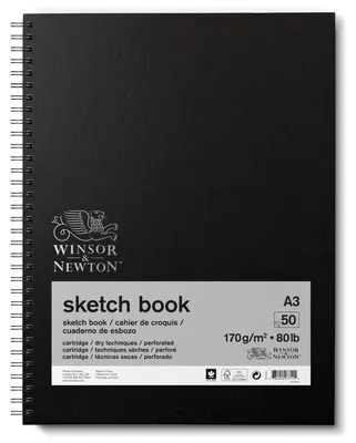 Image de Skicář WINSOR & NEWTON Carnet de croquis Spiral, A3 50 listů