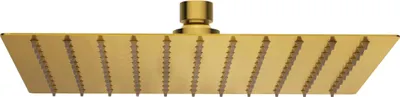 Produktbild von Balneo Regendusche aus Edelstahl gold quadratisch | Regenduschkopf 25 cm CASCADE