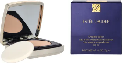 Produktbild von Estée Lauder Double Wear Stay-in-Place, Kompaktes Gehäuse, Gepresstes Puder, Jeder Hauttyp, Licht, Kühl, 2C2