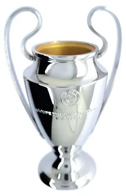 Produktbild von UEFA CL 100mm Pokalreplika - freistehend