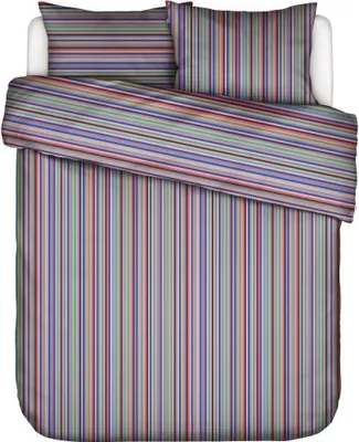 Produktbild von Essenza Bettwäsche-Garnitur Satin Donna Farbe Multi Größe 200x200+2x80x80