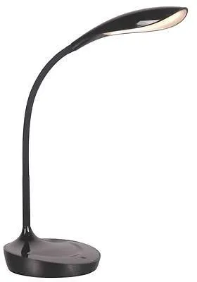 Produktbild von LED Tischleuchte John schwarz mit USB Anschluß Schreibtischleuchte
