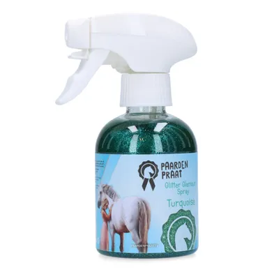 Produktbild von PaardenPraat Glitter Glamour Spray Turquoise