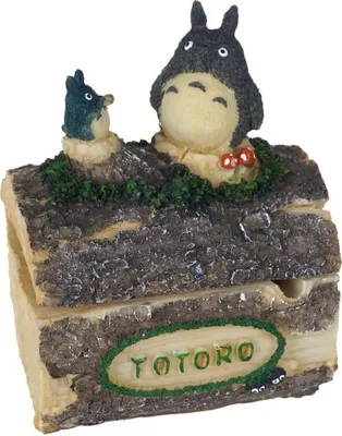 Obrázek produktu pro Kazeta / popelník s rezinovou figurkou Totoro a Chuu-Totoro | 14cm