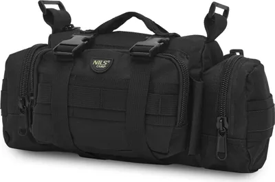 Produktbild von Nils Camp XXL Bauchtasche, Schwarz, Outdoor 5L