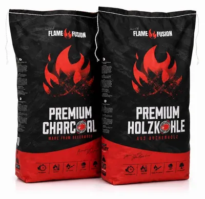 Productafbeelding van Premium Houtskool van Beukenhout, 20 kg