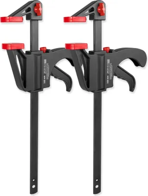 Produktbild von WALTER Schnellspannzwingensatz 2er Set Schnellspannzwingen Set, Einhandzwingen verschiedene Größen, Klemmzwingen