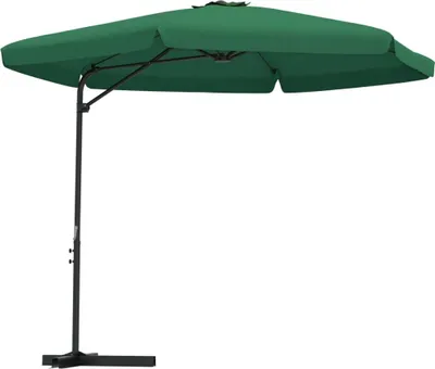 Obrázok produktu pre vidaXL Slnečník s oceľovým stožiarom 300 cm zelený