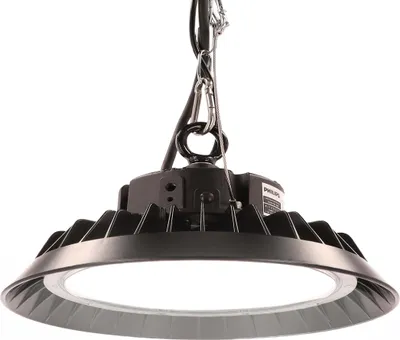 Produktbild von LED Hallenstrahler UFO High Bay Strahler 150W neutralweiß 4000K 22500lm mit Philips-Netzteil dimmbar Ø283xH128mm
