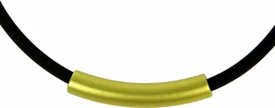 Produktbild von DeMarie Collierkette Metall 45,0cm gelb 144040023