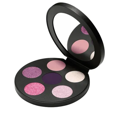 Produktbild von MAC SMW6Y1, Puder, Glitter, Rauchig, Glättend, Violett, Rich, 6 Farben, Glitter, Matte, Satin, Schimmer