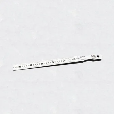 Zdjęcie produktu dla Prosty zestaw narzędzi do pomiaru szczeliny stożkowej, metalowy, 0,4–6 mm, do różnych zastosowań