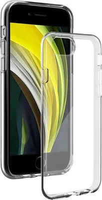 Immagine prodotto di BigBen Connected, custodia per Apple iPhone SE 2022 / SE / 8 / 7 / 6S / 6, morbida e sottile, trasparente