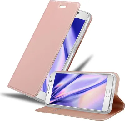 Image de Cadorabo Housse pour Samsung Galaxy NOTE 5 Housse en rose Cover Etui Book Case Booklet