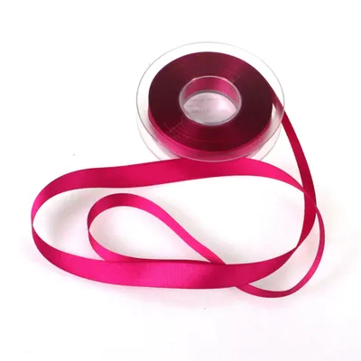 Produktbild von 20m Ripsband 25mm Dekoband geriffelt Schleifenband Geschenkband Borte Dekoband, Farbe:fuchsia