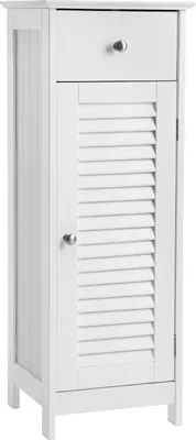 Produktbild von Szafka łazienkowa stojąca Vasagle biała MDF 87x32x30 cm skandynawski