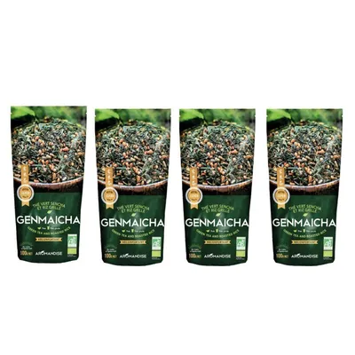 Produktbild von Japanischer -Grüntee Genmaicha - Sencha & gegrillter Reis 400 g
