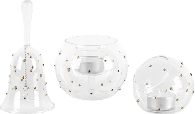 Produktbild von Teelichthalter, 3er-Set, Glocke