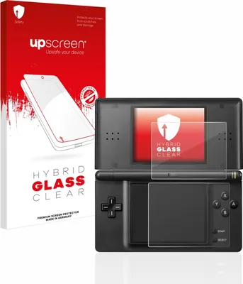 Produktbild von upscreen Schutzglas für Nintendo DS LITE Schutzfolie Panzer Folie Glas Display Schutz klar